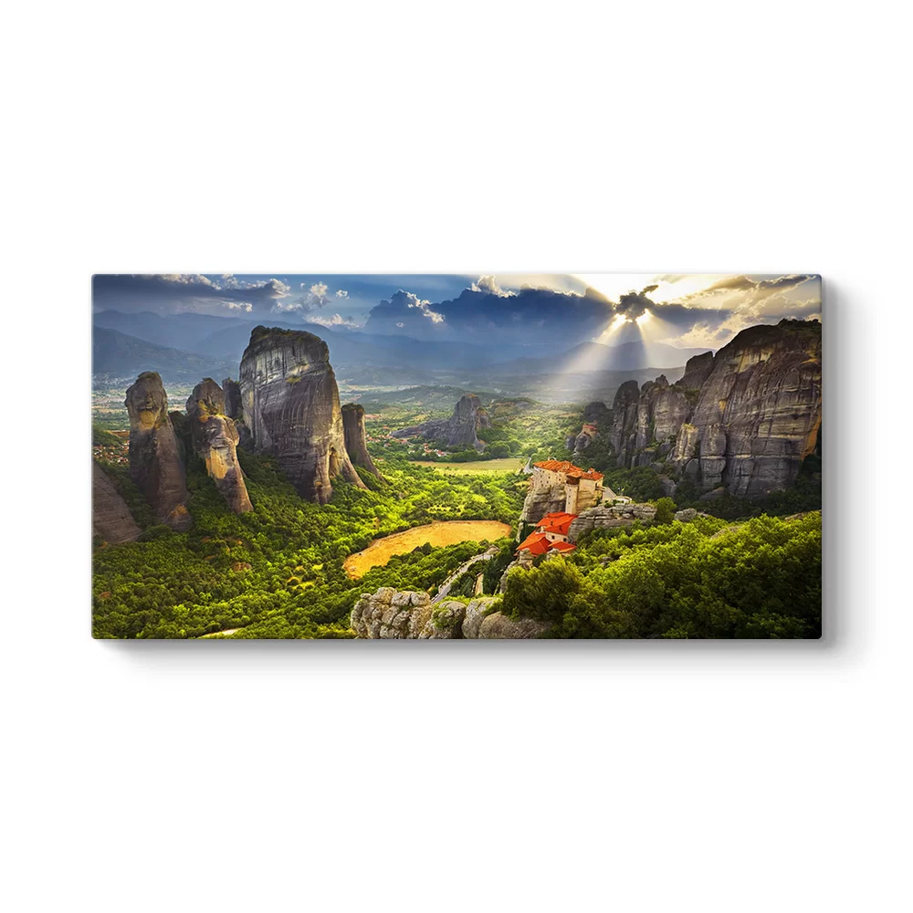 Yunanistan - Meteora Tablosu - Model 5